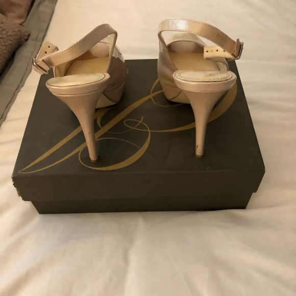 Enzo Angiolini peep toe pumps - Picture 3 of 3